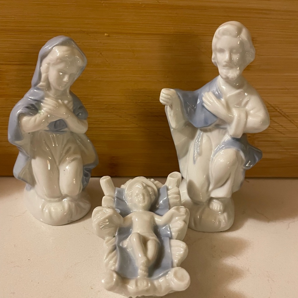 Porcelain Lefton Holy Family